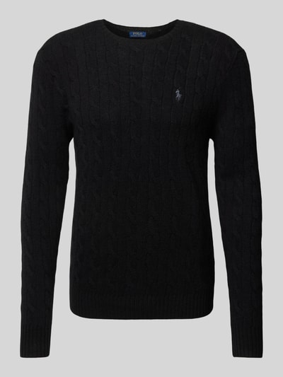 Peek & Cloppenburg Polo Ralph LaurenPullover Mit Logo-Stitching In Black