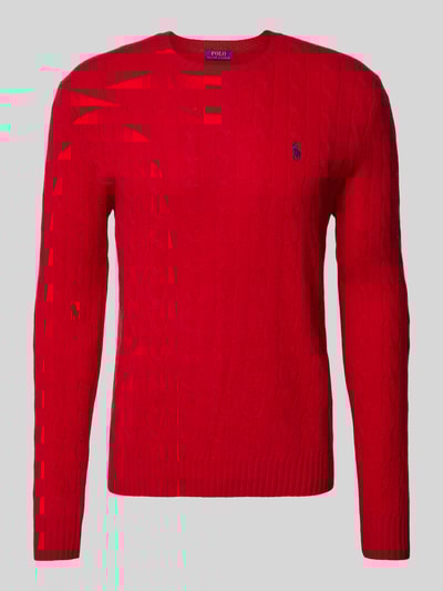 Peek & Cloppenburg Polo Ralph LaurenPullover Mit Logo-Stitching In Rot