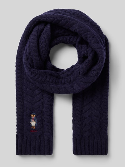 Peek & Cloppenburg Polo Ralph LaurenSchal mit Label-Stickerei in marine
