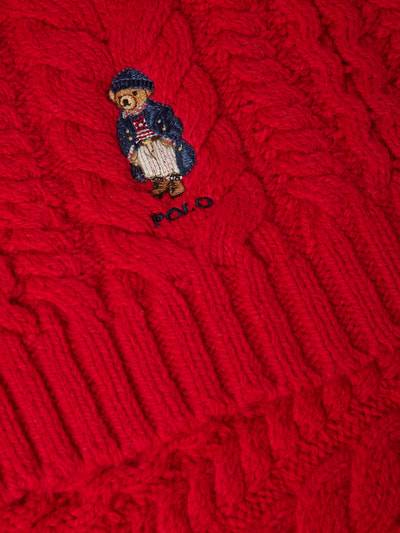 Peek & Cloppenburg Polo Ralph LaurenSchal Mit Label-Stickerei In Rot