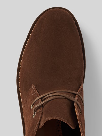 Peek & Cloppenburg Polo Ralph LaurenSchnürboots Aus Echtem Leder Modell 'TALAN' In Dunkelbraun