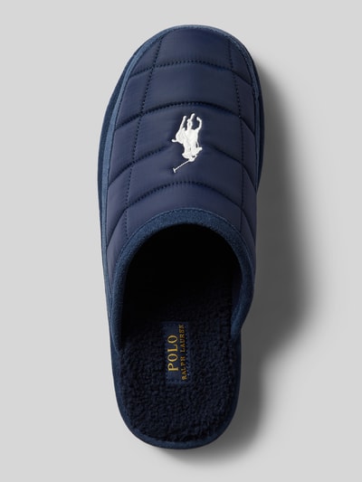 Peek & Cloppenburg Polo Ralph LaurenSlides Mit Logo-Stitching In Dunkelblau