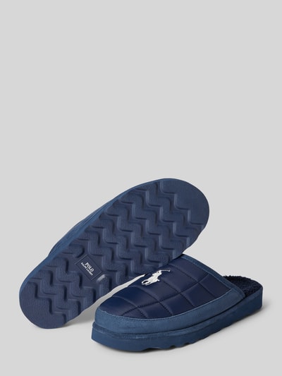 Peek & Cloppenburg Polo Ralph LaurenSlides Mit Logo-Stitching In Dunkelblau