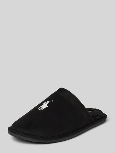 Peek & Cloppenburg Polo Ralph LaurenSlides mit Logo-Stitching Modell 'KLARENCE' in black