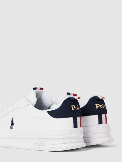 Peek & Cloppenburg Polo Ralph LaurenSneaker Aus Echtem Leder In Weiss