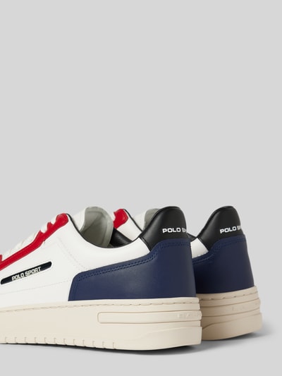 Peek & Cloppenburg Polo Ralph LaurenSneaker Aus Leder Mit Label-Detail In Weiss