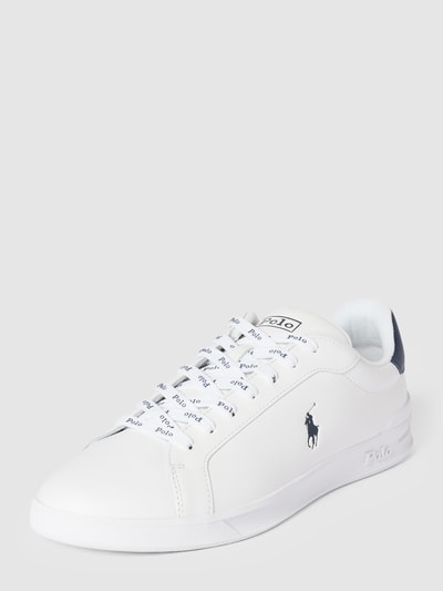 Peek & Cloppenburg Polo Ralph LaurenSneaker Mit Label-Print In Weiss