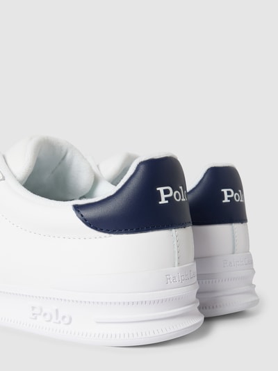 Peek & Cloppenburg Polo Ralph LaurenSneaker Mit Label-Print In Weiss