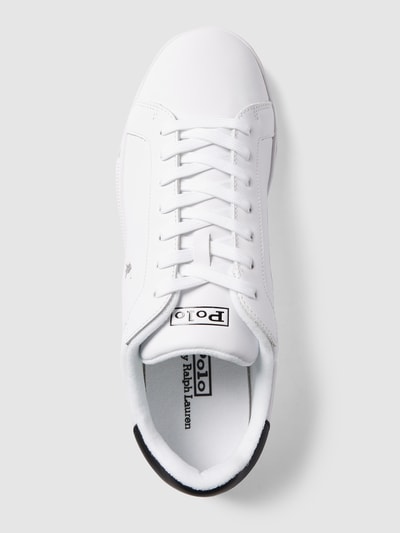 Peek & Cloppenburg Polo Ralph LaurenSneaker Mit Label-Print In Weiss
