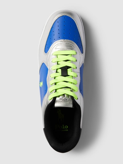 Peek & Cloppenburg Polo Ralph LaurenSneaker Mit Label-Stitching In Silber