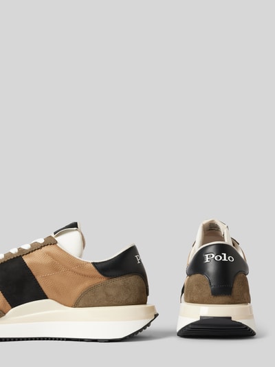 Peek & Cloppenburg Polo Ralph LaurenSneaker Mit Logo-Print Modell 'TRAIN 89' In Oliv