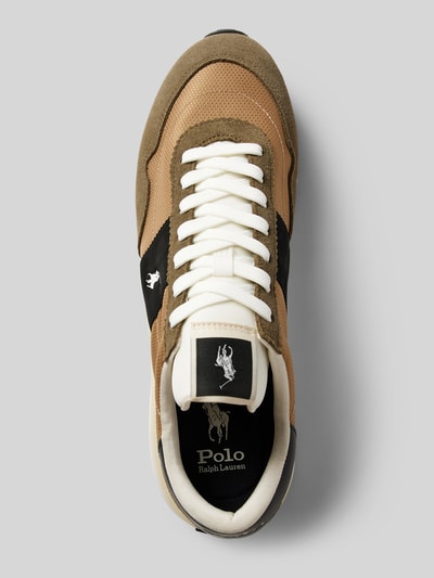 Peek & Cloppenburg Polo Ralph LaurenSneaker Mit Logo-Print Modell 'TRAIN 89' In Oliv