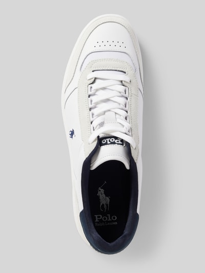 Peek & Cloppenburg Polo Ralph LaurenSneaker Mit Logo-Stitching In Weiss