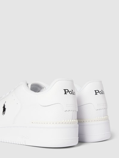 Peek & Cloppenburg Polo Ralph LaurenSneaker Mit Logo-Stitching Modell 'MASTERS' In Weiss