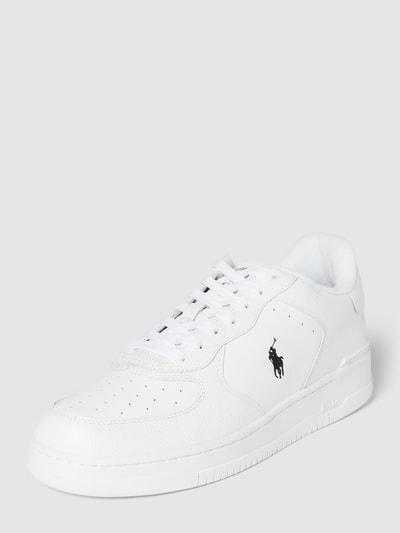 Peek & Cloppenburg Polo Ralph LaurenSneaker mit Logo-Stitching Modell 'MASTERS' in weiss