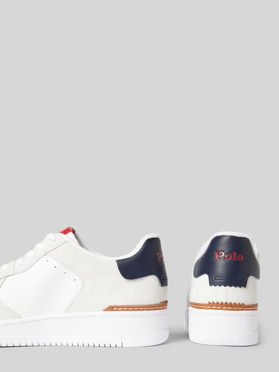 Peek & Cloppenburg Polo Ralph LaurenSneaker Mit Logo-Stitching Modell 'MASTERS' In Weiss