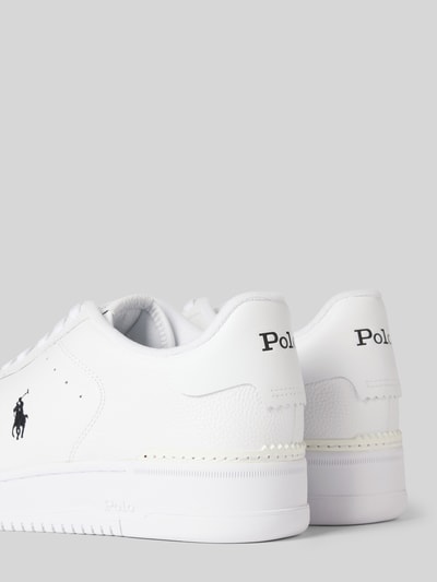 Peek & Cloppenburg Polo Ralph LaurenSneaker Mit Logo-Stitching Modell 'MASTERS' In Weiss