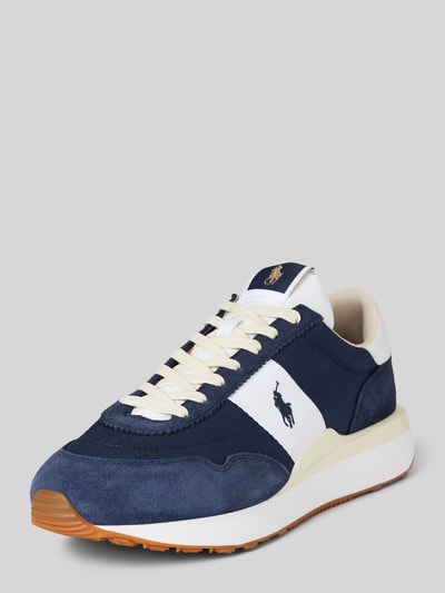 Peek & Cloppenburg Polo Ralph LaurenSneaker mit Logo-Stitching Modell 'TRAIN' in marine