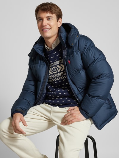 Peek & Cloppenburg Polo Ralph LaurenSteppjacke Mit Logo-Stitching In Marine