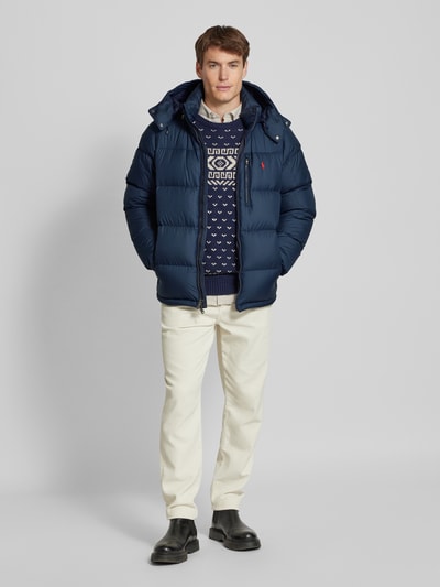 Peek & Cloppenburg Polo Ralph LaurenSteppjacke mit Logo-Stitching in marine