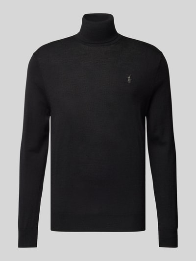 Peek & Cloppenburg Polo Ralph LaurenStrickpullover Mit Rollkragen In Black