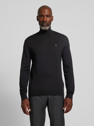 Peek & Cloppenburg Polo Ralph LaurenStrickpullover Mit Rollkragen In Black