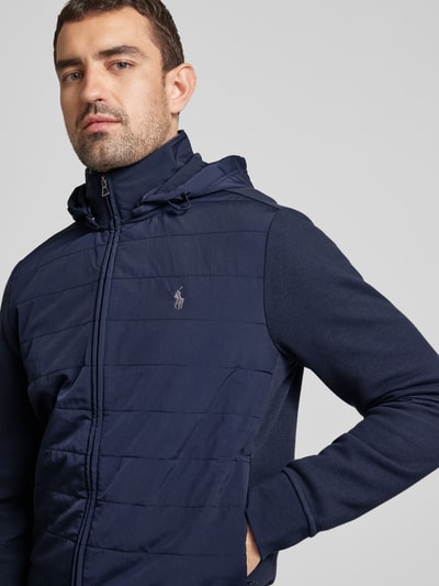 Peek & Cloppenburg Polo Ralph LaurenSweatjacke Mit Logo-Stitching In Marine