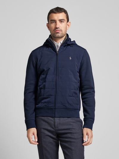 Peek & Cloppenburg Polo Ralph LaurenSweatjacke Mit Logo-Stitching In Marine
