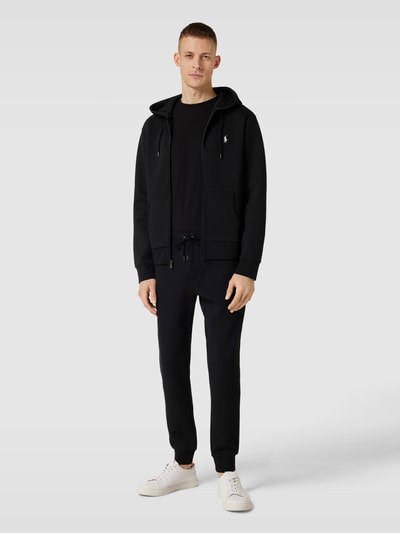 Peek & Cloppenburg Polo Ralph LaurenSweatjacke mit Logo-Stitching in black