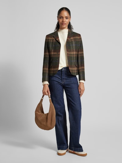 Peek & Cloppenburg Polo Ralph LaurenSweatshirt mit gerippten Abschlüssen in ecru