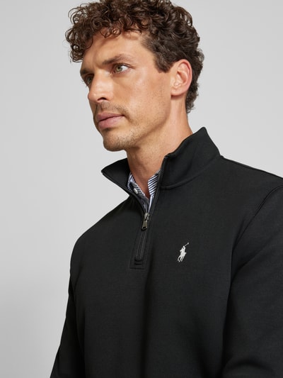 Peek & Cloppenburg Polo Ralph LaurenSweatshirt Mit Stehkragen In Black