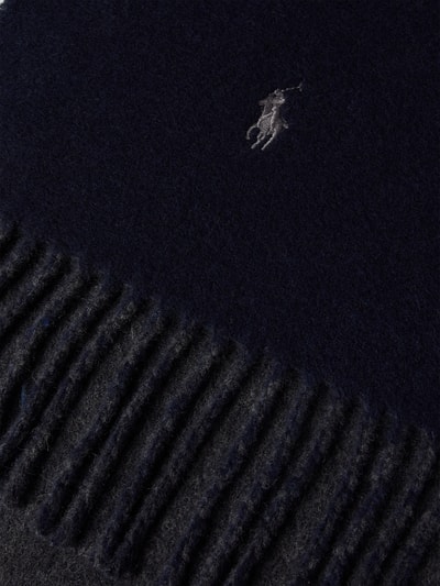Peek & Cloppenburg Polo Ralph LaurenWollschal Mit Logo-Stitching In Marine