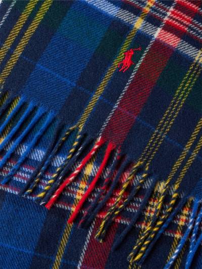 Peek & Cloppenburg Polo Ralph LaurenWollschal Mit Logo-Stitching In Royal