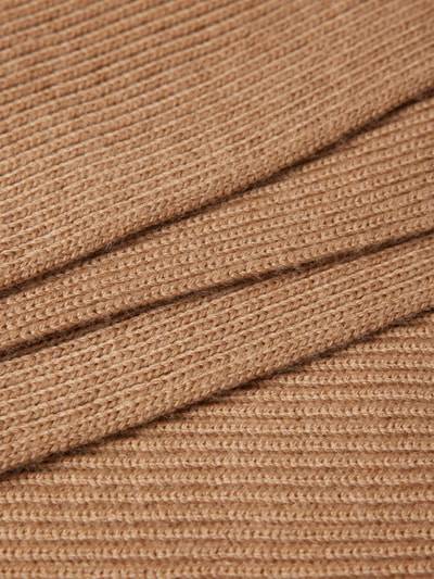 Peek & Cloppenburg Polo Ralph LaurenWollschal Und Mütze Im Set Mit Logo-Stitching In Camel Melange