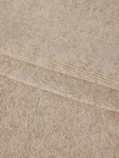 Peek & Cloppenburg ProfuomoWollschal Mit Label-Patch In Beige Melange