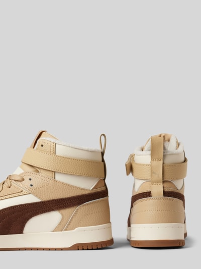 Peek & Cloppenburg PumaHigh Top Sneaker Mit Label-Detail Modell 'Game' In Beige