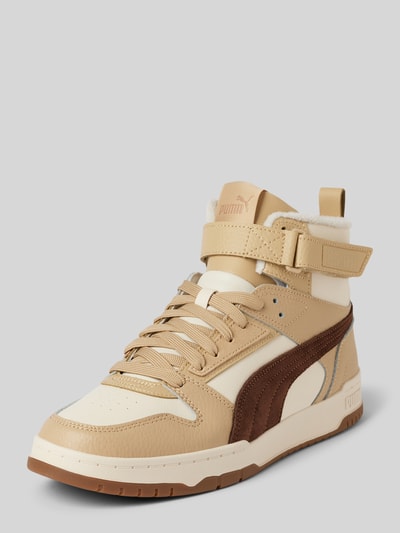 Peek & Cloppenburg PumaHigh Top Sneaker mit Label-Detail Modell 'Game' in beige
