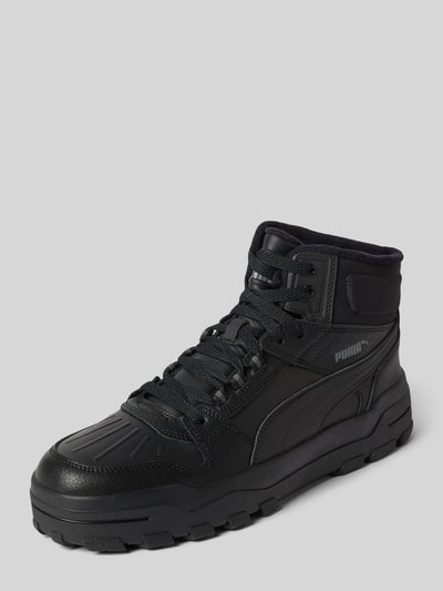 Peek & Cloppenburg PumaHigh Top Sneaker mit Label-Print Modell 'Rebound' in black