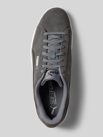 Peek & Cloppenburg PumaLedersneaker Mit Label-Details Modell 'Smash 3.0' In Mittelgrau