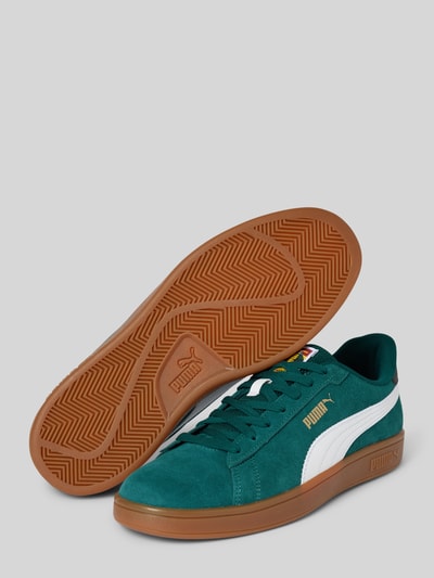 Peek & Cloppenburg PumaLedersneaker Mit Label-Details Modell 'Smash 3.0' In Gruen