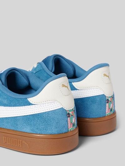 Peek & Cloppenburg PumaLedersneaker Mit Label-Details Modell 'Smash 3.0' In Hellblau
