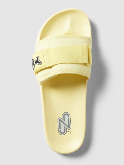 Peek & Cloppenburg PumaSlides Mit Label-Details Modell 'Leadcat' In Gelb