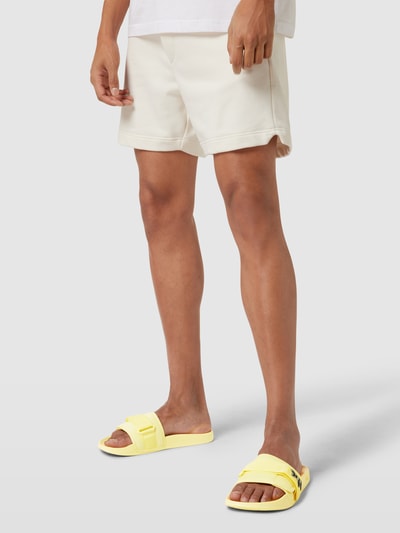 Peek & Cloppenburg PumaSlides mit Label-Details Modell 'Leadcat' in gelb