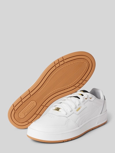 Peek & Cloppenburg PumaSneaker Aus Leder Mit Label-Detail In Weiss