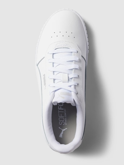 Peek & Cloppenburg PumaSneaker Aus Leder Mit Label-Detail Modell 'Carina' In Weiss
