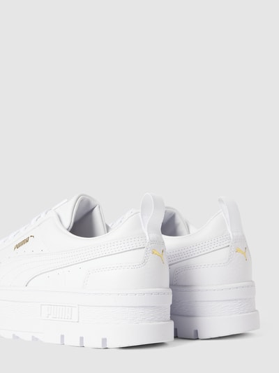 Peek & Cloppenburg PumaSneaker Mit Plateau-Sohle Modell 'Mayze' In Weiss