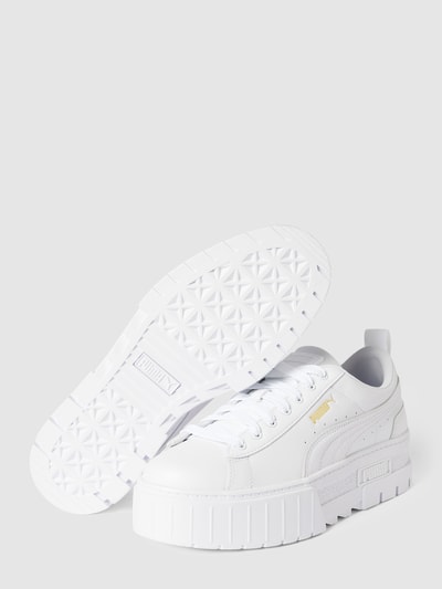 Peek & Cloppenburg PumaSneaker Mit Plateau-Sohle Modell 'Mayze' In Weiss