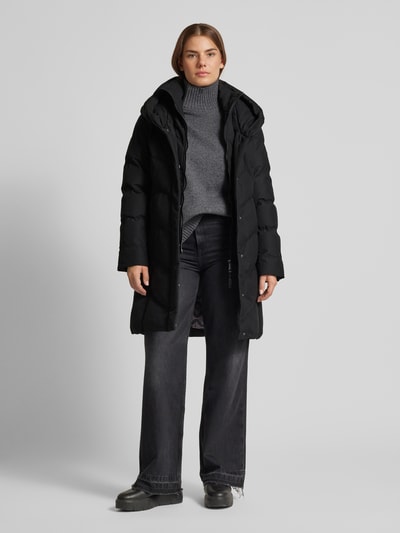 Peek & Cloppenburg RagwearSteppmantel mit Stehkragen Modell 'Natalka' in black