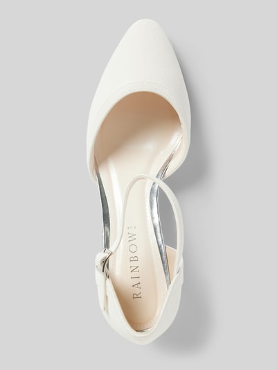 Peek & Cloppenburg Rainbow ClubPumps Mit Dornschließe Modell 'CHARLOT' In Weiss