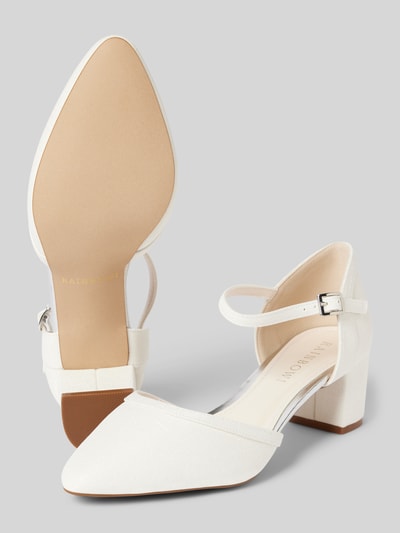 Peek & Cloppenburg Rainbow ClubPumps Mit Dornschließe Modell 'CHARLOT' In Weiss